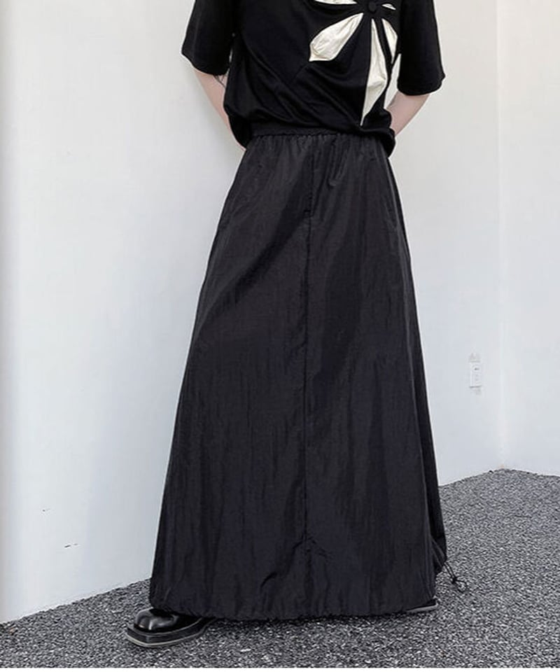 メンズ ロング ギャザースカート | GUGU