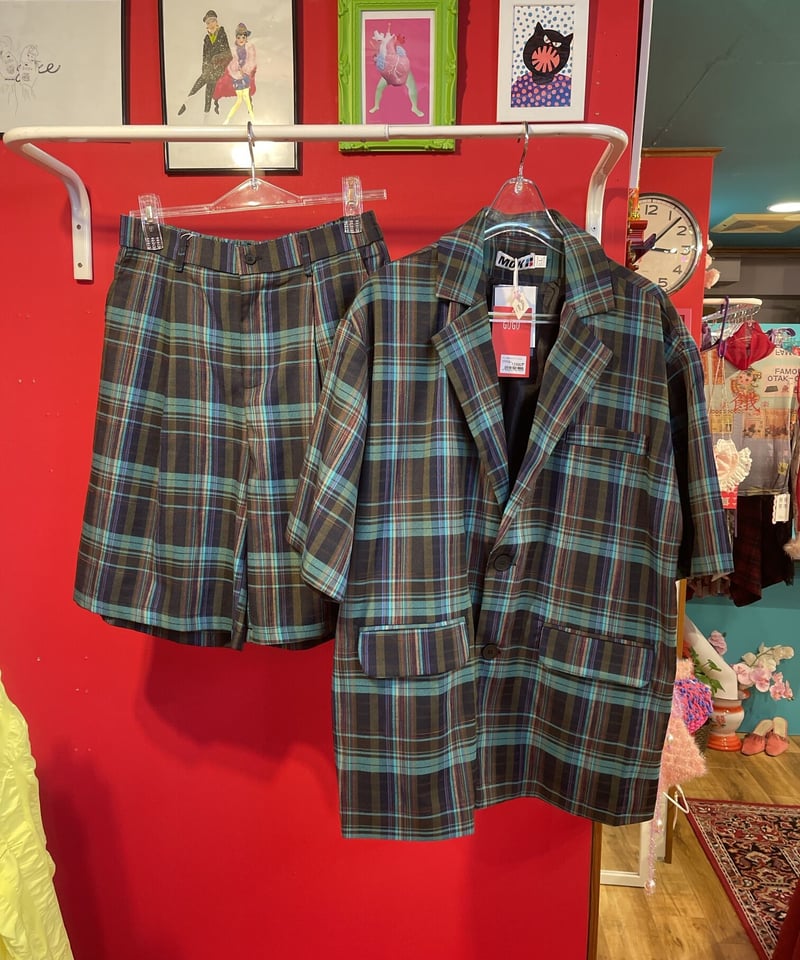 タータンチェック セットアップ | GUGU