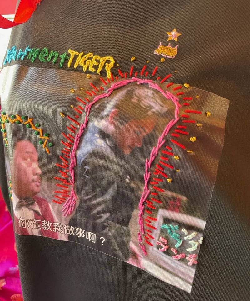 VERANDALUNCH】リメイク 手刺繍 スウェット | GUGU