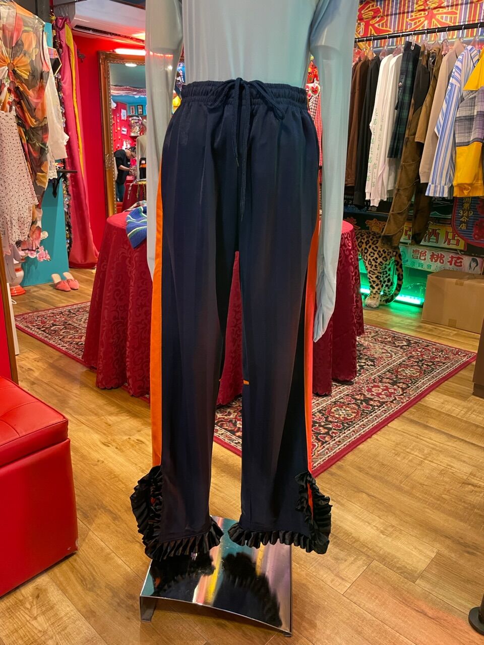 古着　リメイク　ジャージ　フリル　レース fit=scale-down,w=1200