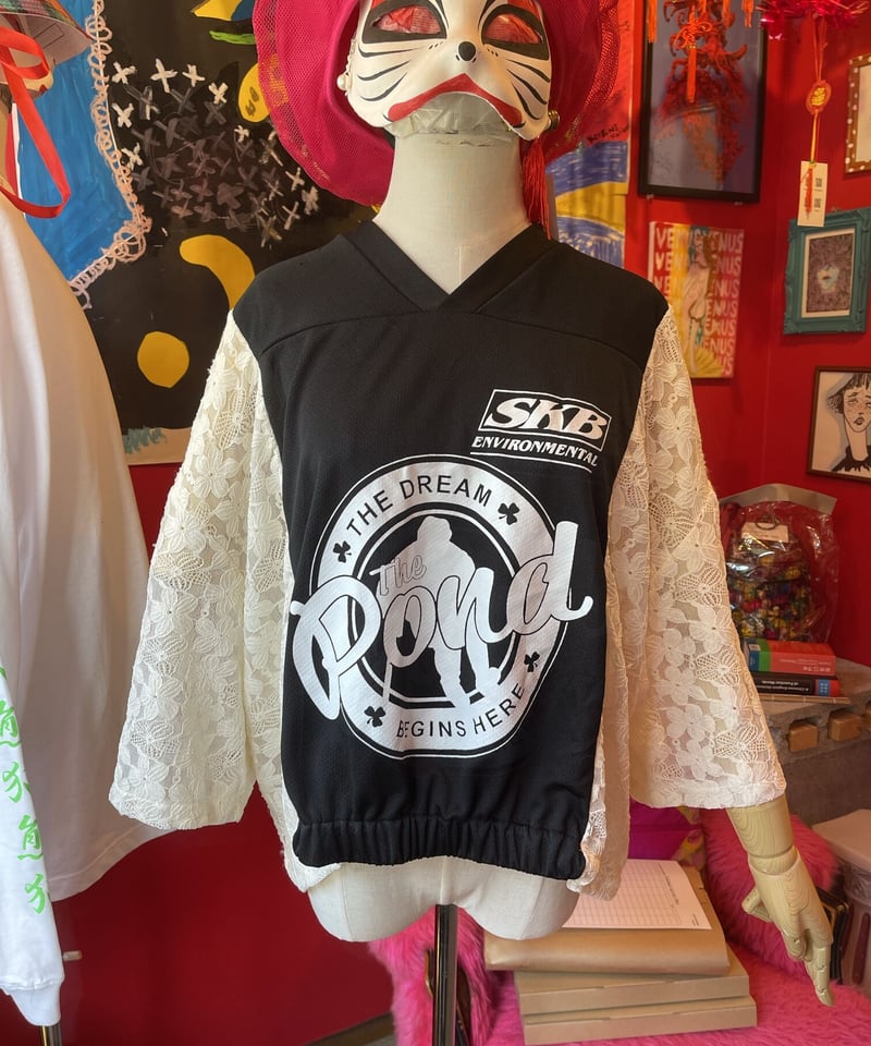REKISAMI レースＴシャツ リメイク REKISAMI（レキサミ）の「REKISAMI/レキサミ/レースT（Tシャツ
