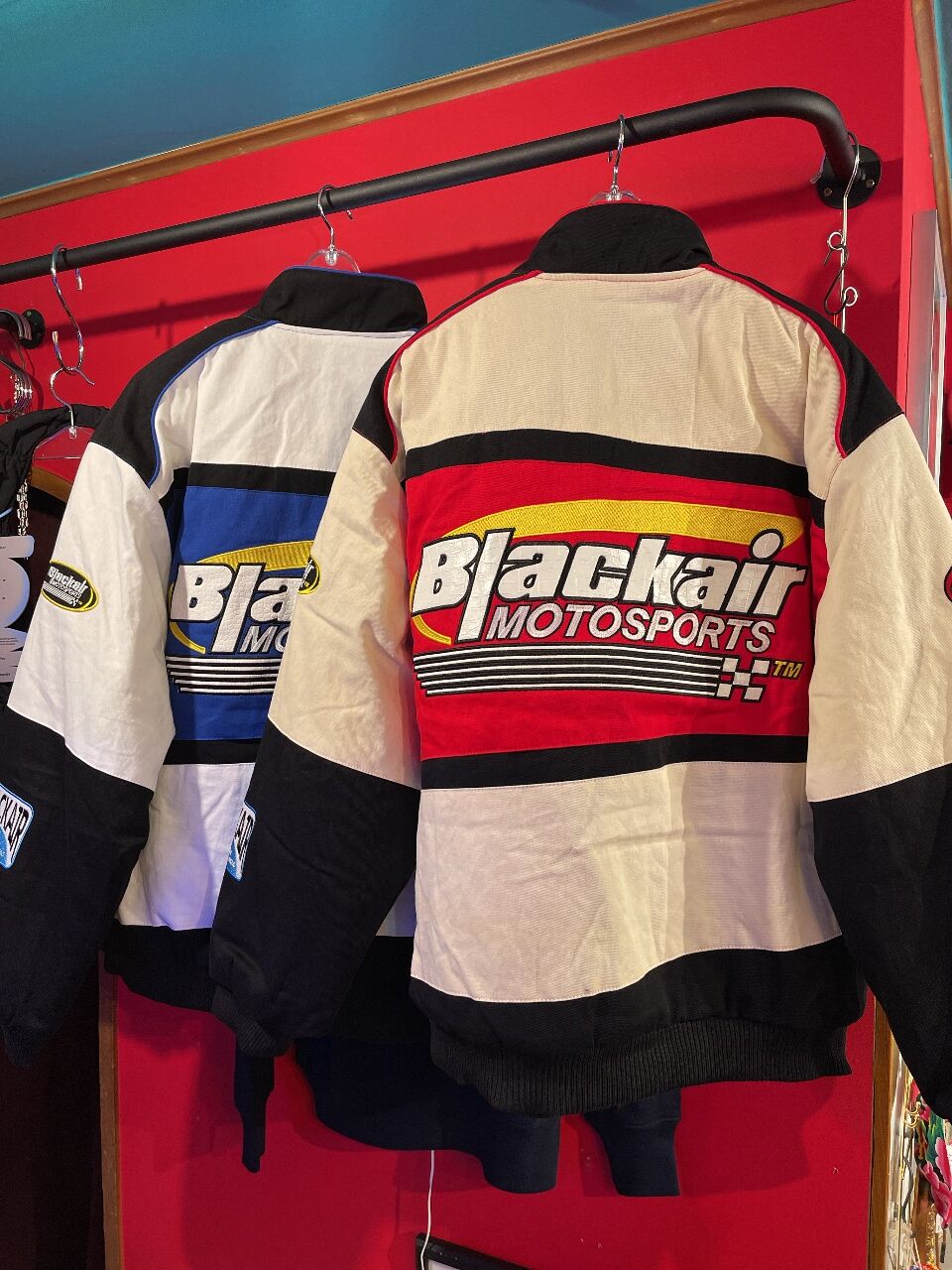 値下げ中！BLACKAIR Motosports　レーシングジャケット