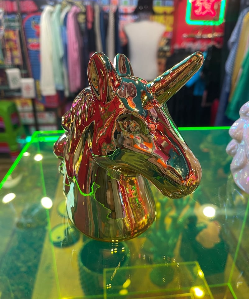 ユニコーン 貯金箱 オーナメント 置物 | GUGU