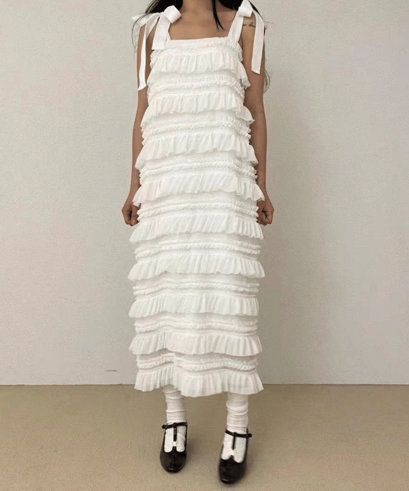 フリル キャミ ワンピース | GUGU