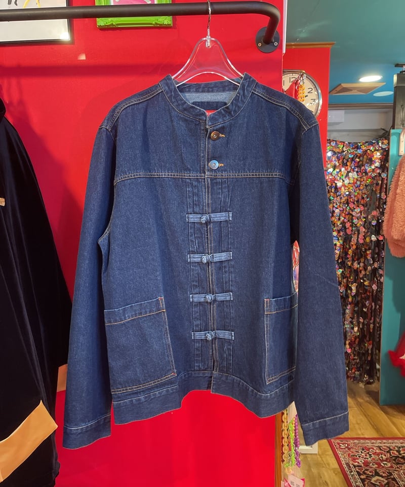 FreshService チャイナ デニム ジャケット fresh Serviceのチャイナデニムジャケット FreshService