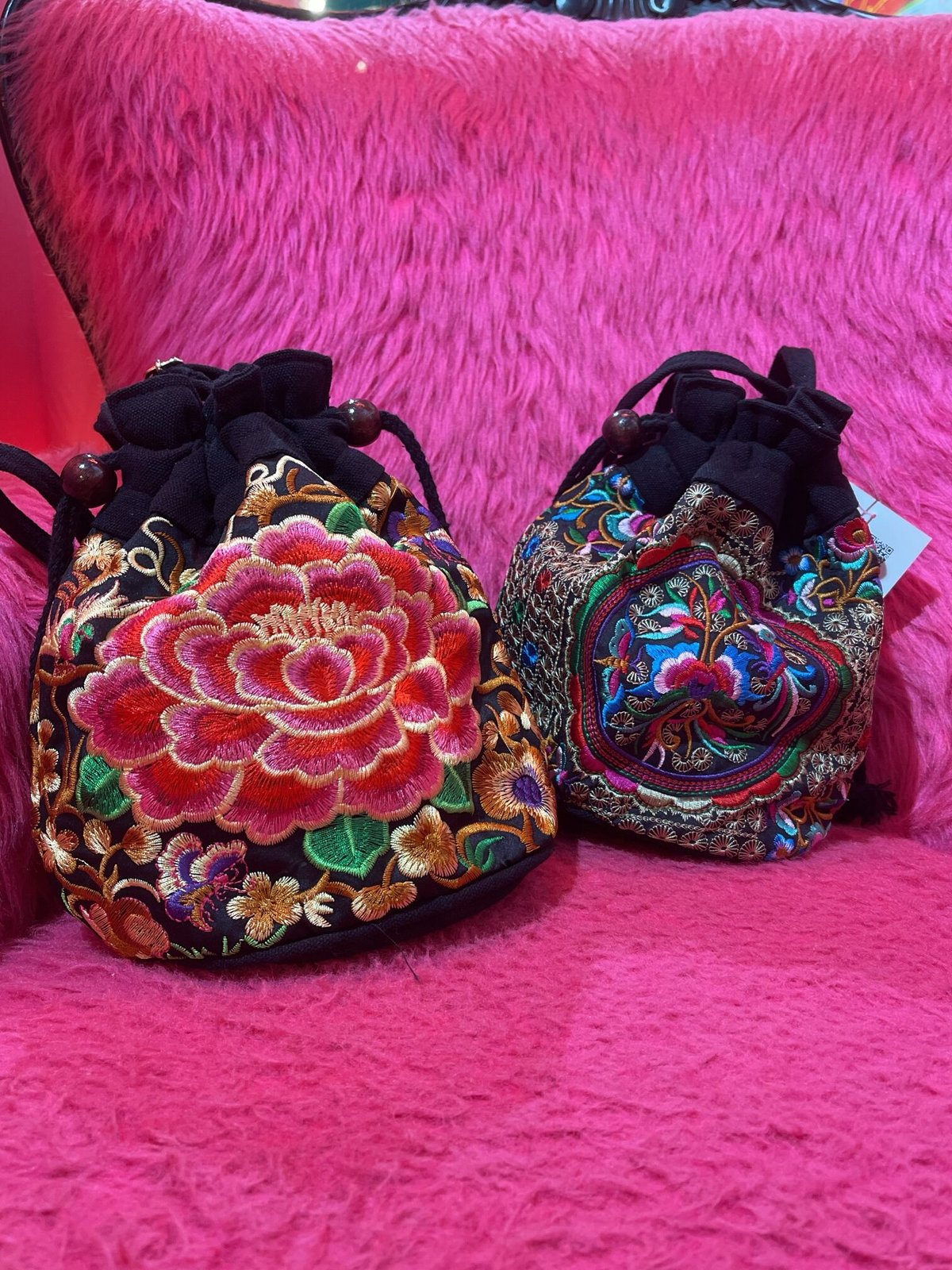 ozz on　チャイナ風バッグ巾着 ozz on チャイナ風バッグ巾着 ozz on チャイナ風バッグ巾着