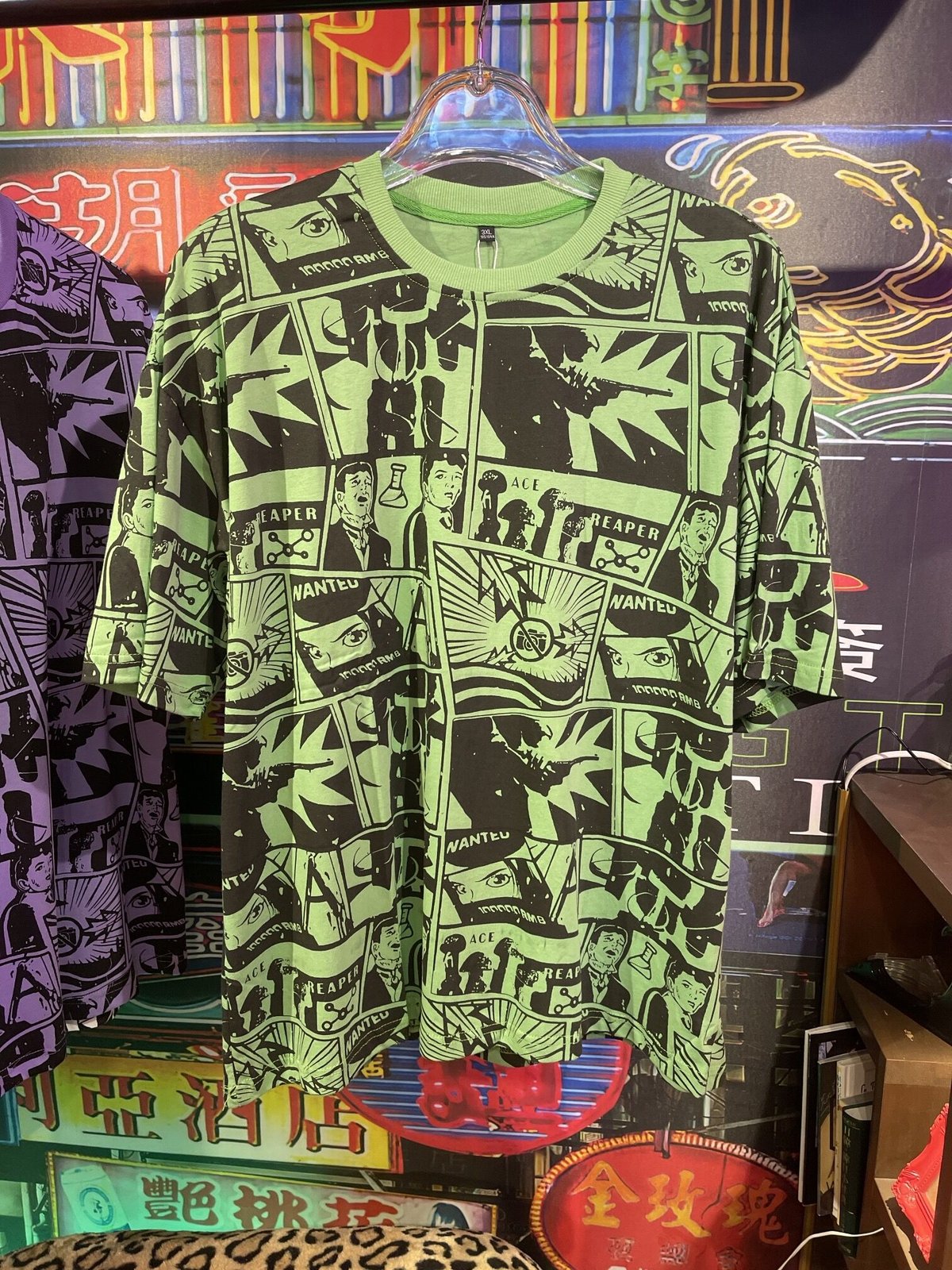 激レア✨　プリーツプリーズ　Tシャツ　コミックプリント　アメコミ　キャラクター 0239a02ba0c367848f14a5c5f136f0