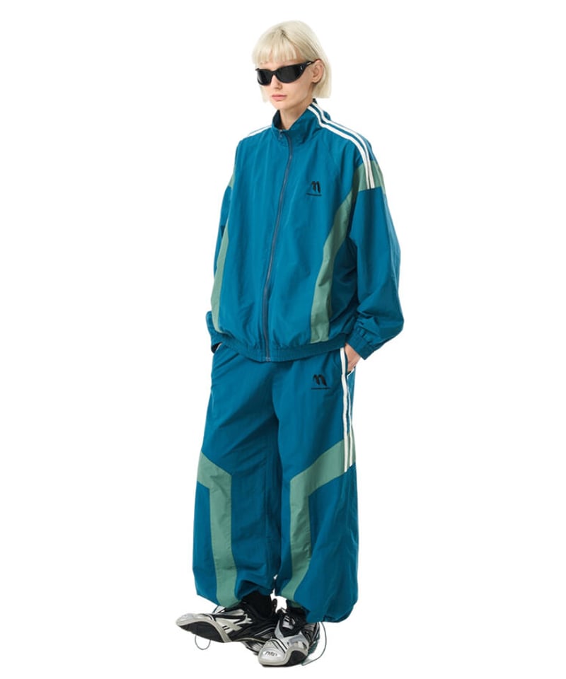 MODITEC】Color blocking racing jacket | GUGU