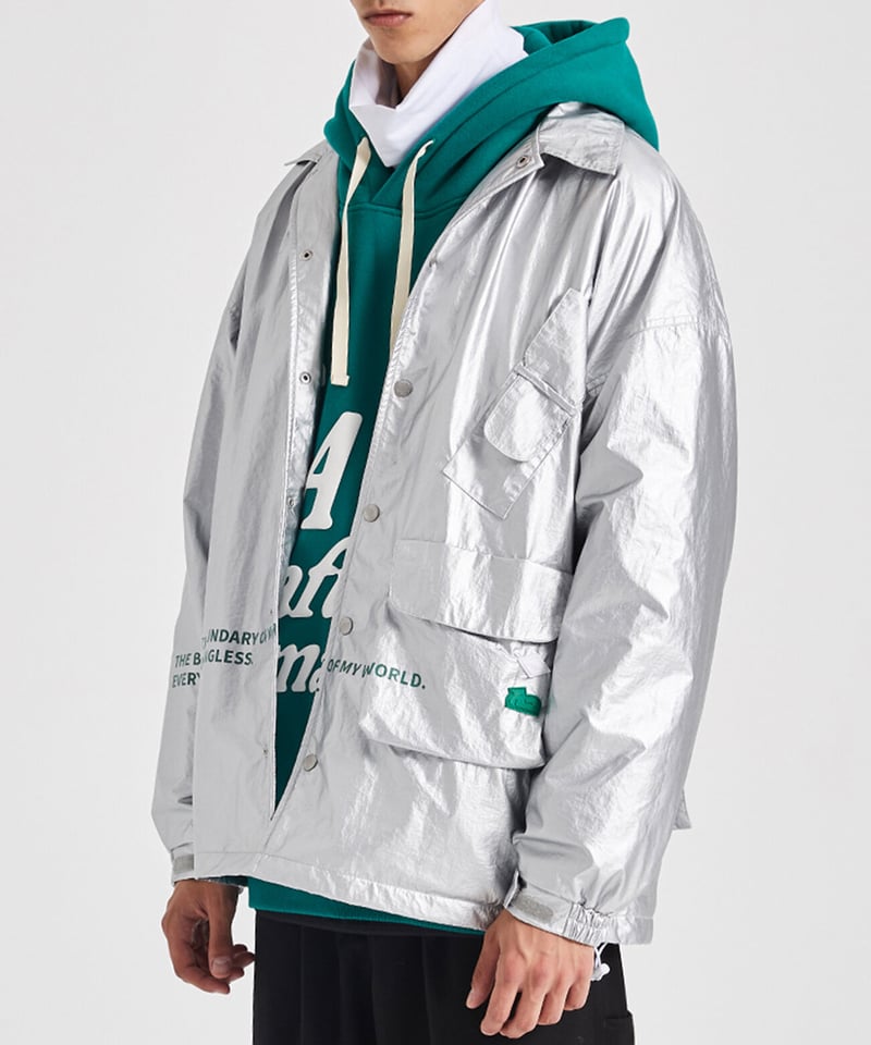 ヴァルゴ ナイロンジャケット コーチジャケット ナイロンジャケット ウインドブレーカー[品番