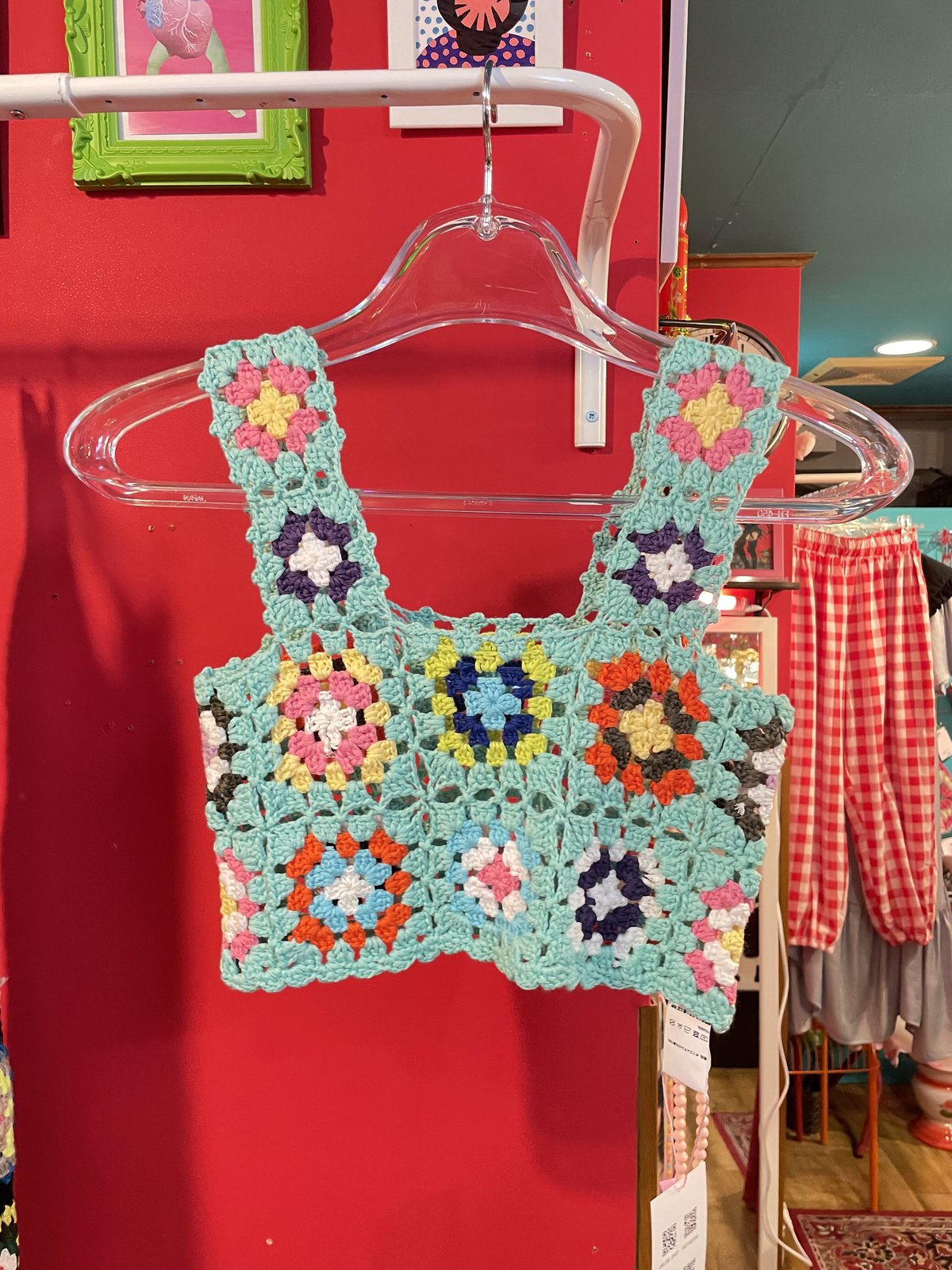 YH⭐︎　クロシェニットキャミソール　スピック junmikami ニットクロシェ キャミソール クロシェニットキャミソール