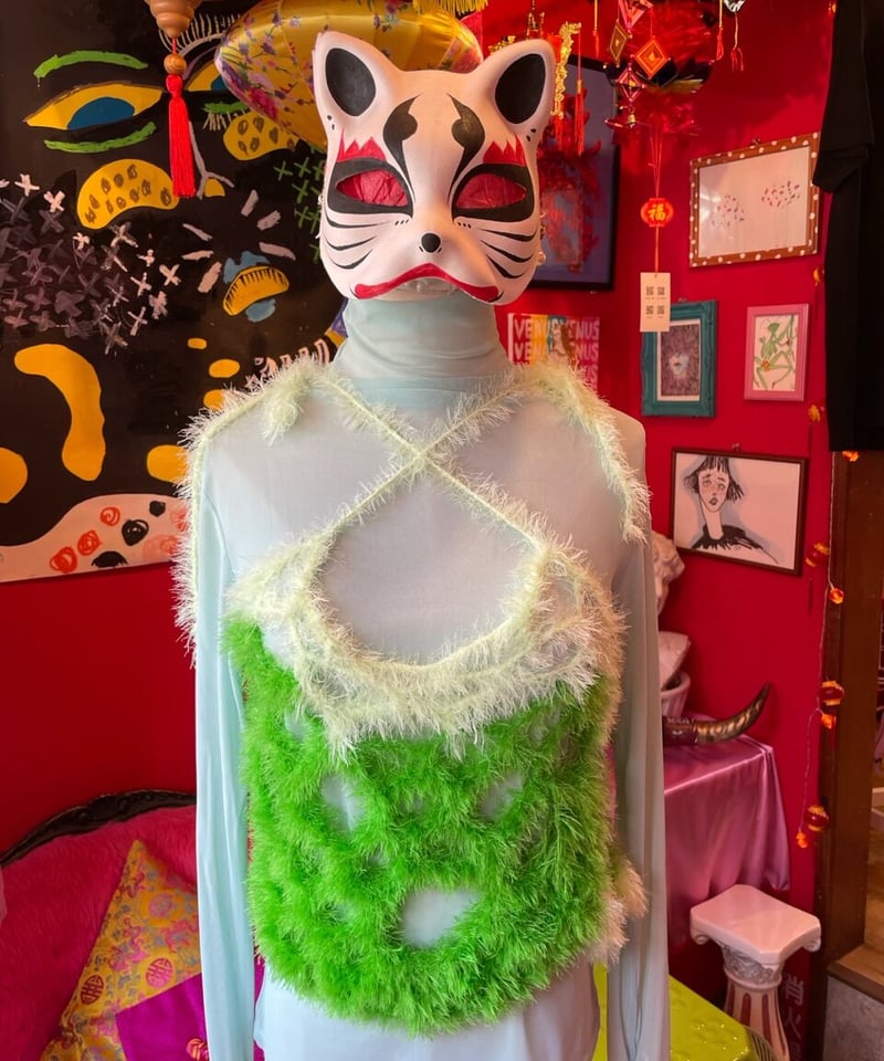 VERANDALUNCH】手編みニット キャミソール | GUGU