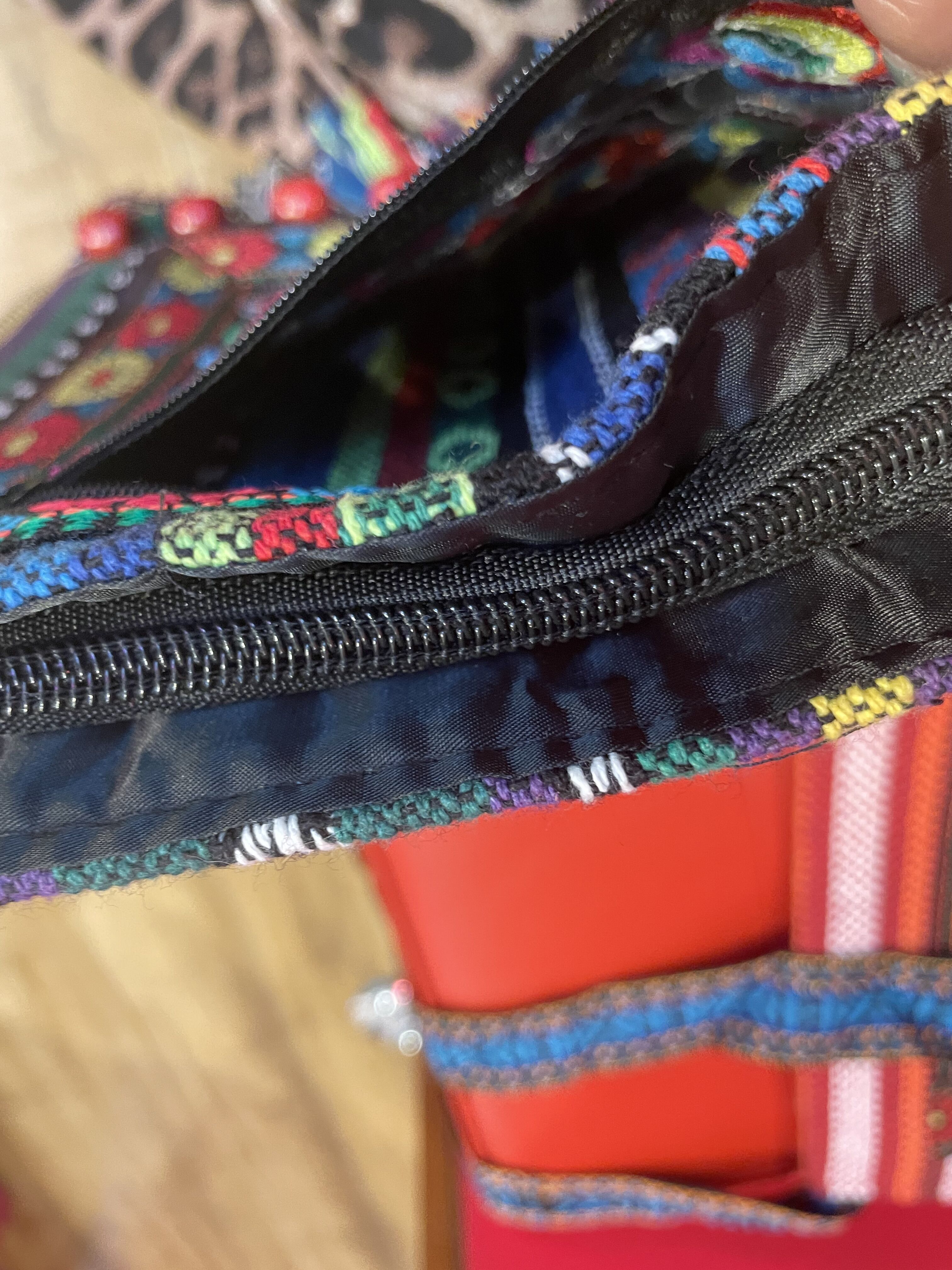 民族風刺繍 フリンジ ショルダーバッグ 花柄【チャイナフェア】 | GUGU