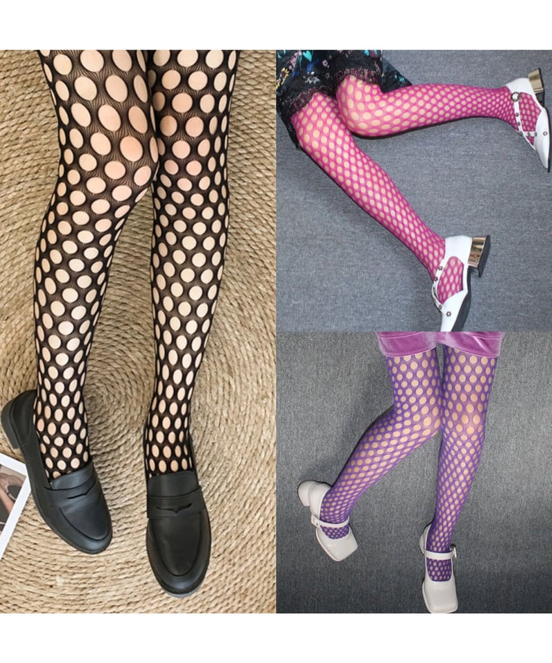 ドットパターン 網タイツ | GUGU