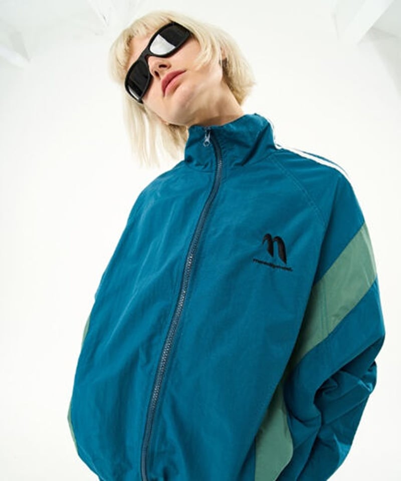 MODITEC】Color blocking racing jacket | GUGU