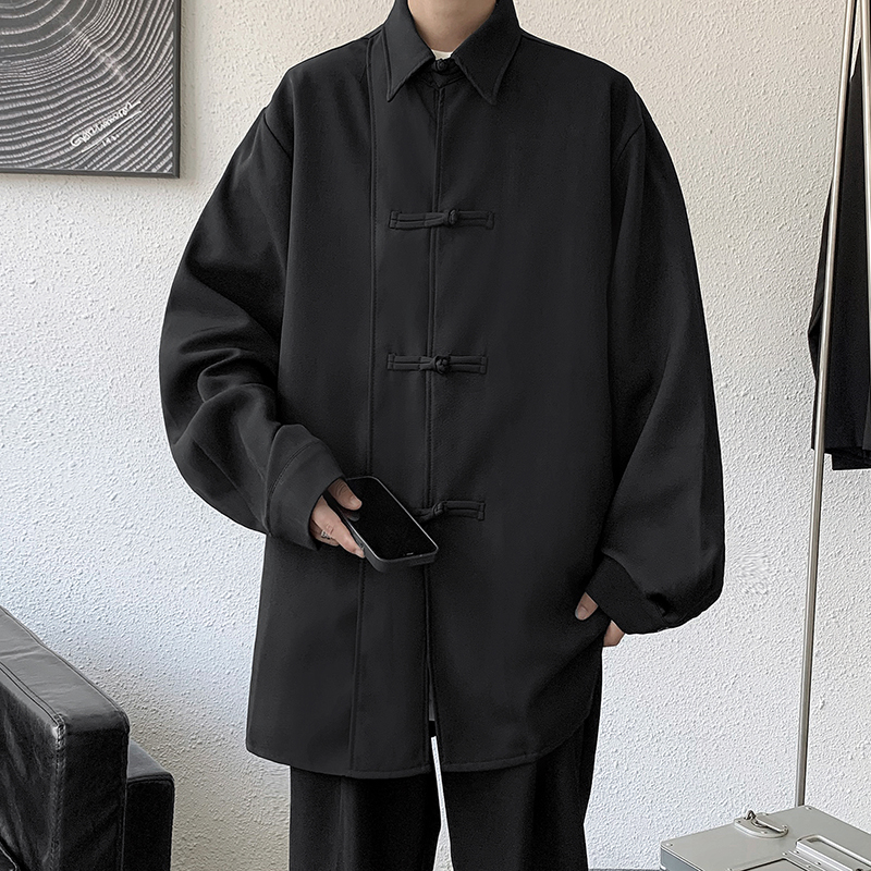 オーバーサイズ チャイナ シャツ ジャケット | GUGU