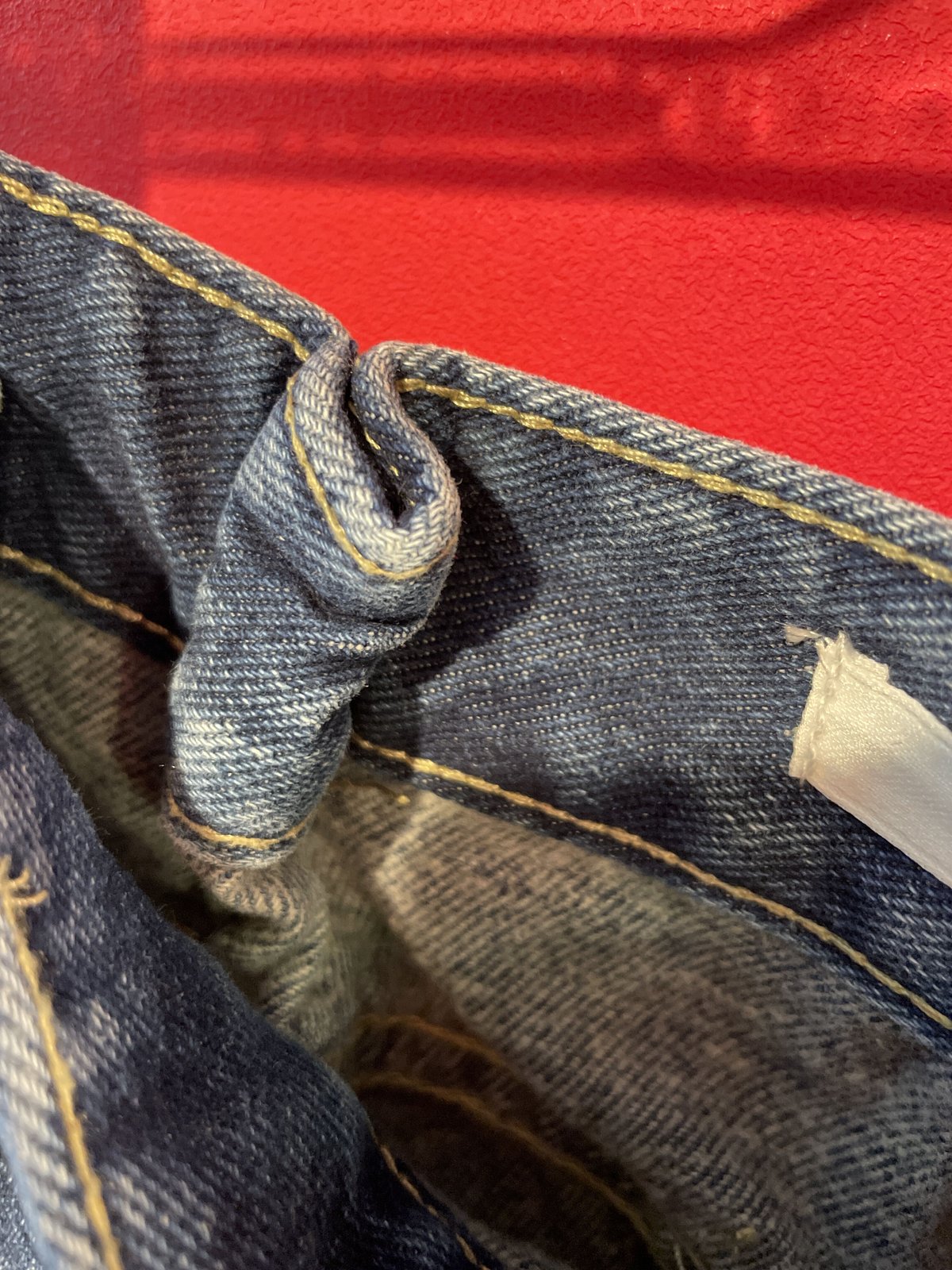 漢字 プリント デニム パンツ | GUGU