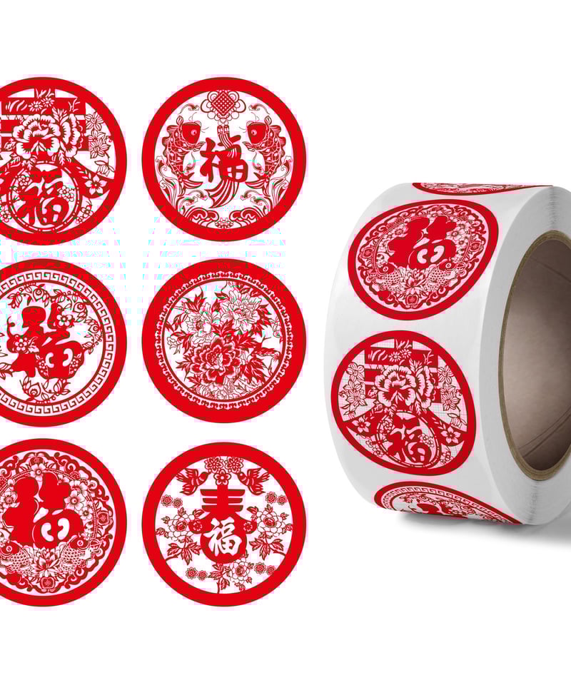 福 ロールシール 【チャイナフェア 】 | GUGU