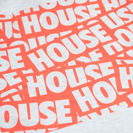 【HOUSE STICKER】  L/S TEE