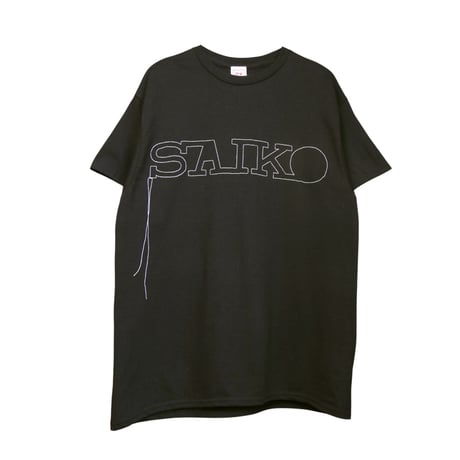 『SAIKO』一筆描きステッチ　S/S TEE