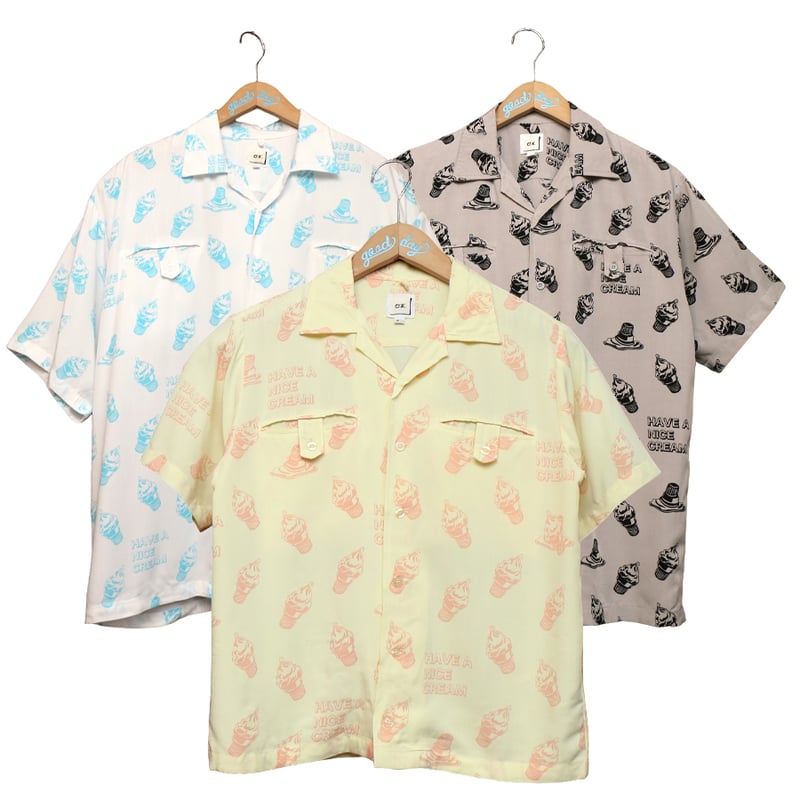 トップス O.K. /HAVE A NICE CREAM S/S SHIRTS HAVE A NICE CREAM S/S SHIRTS | O.K. WEBSHOP