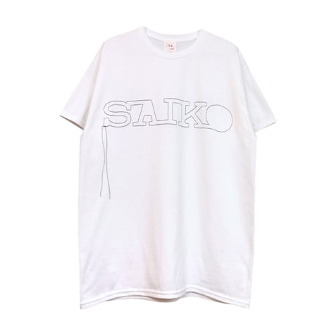 『SAIKO』一筆描きステッチ　S/S TEE