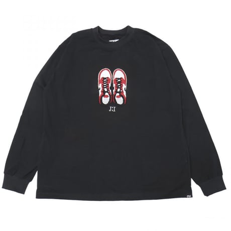 OK203-003LS-J1:AJ1 L/S TEE(手刺繍）