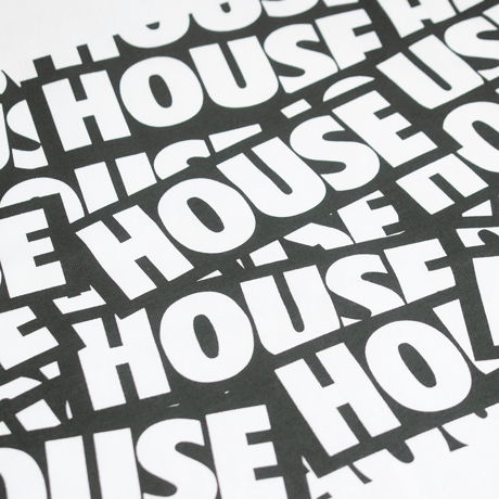 【HOUSE STICKER】  L/S TEE