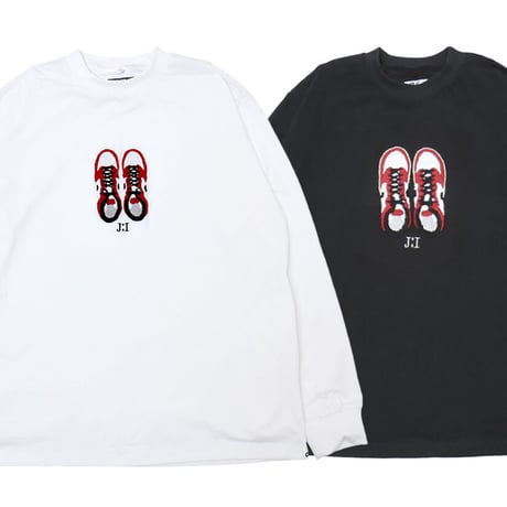 OK203-003LS-J1:AJ1 L/S TEE(手刺繍）