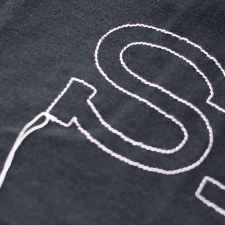 『SAIKO』一筆描きステッチ　S/S TEE
