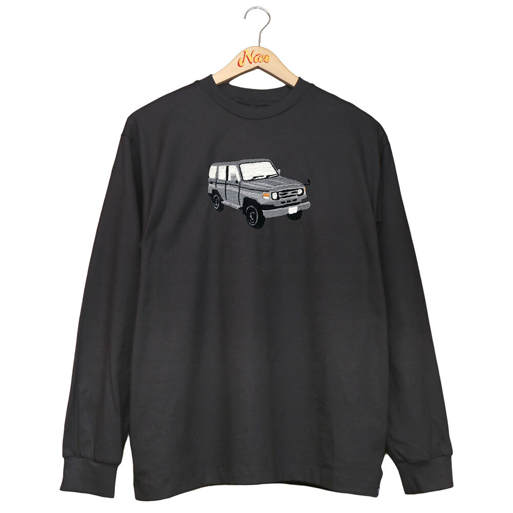 NEWランクル 手刺繍 L/S TEE | O.K. WEBSHOP