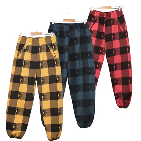 VINYL BUFFALO CHECK スウェットパンツ