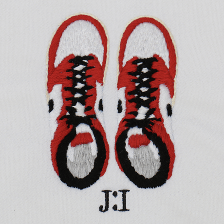 OK203-003LS-J1:AJ1 L/S TEE(手刺繍）