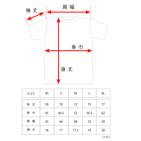 『GAG』一筆描きステッチ　S/S TEE