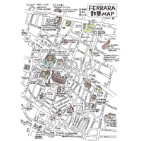 フェッラーラ散策MAP