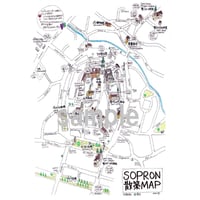 ショプロン散策MAP