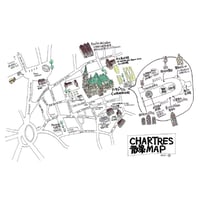 シャルトル散策MAP