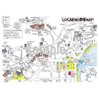 ロカルノ散策MAP
