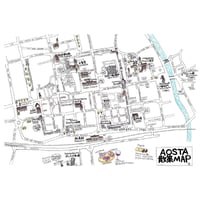 アオスタ散策MAP