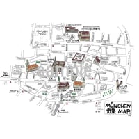 ミュンヘン散策MAP