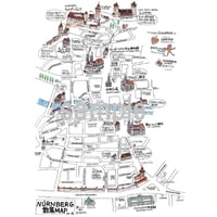 ニュルンベルク散策MAP