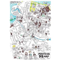 マントヴァ散策MAP