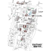 シュツットガルト散策MAＰ