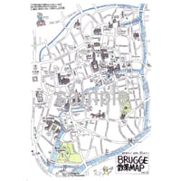 ブリュージュ散策MAP