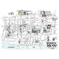 ルーアン散策MAP