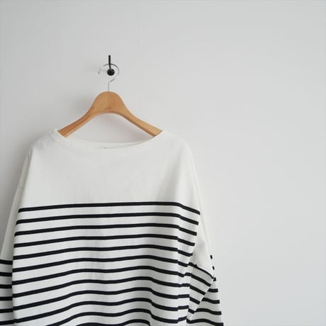 DEUXIEME CLASSE Cropped Stripe T-shirt 23070500804010 / 2604-0377