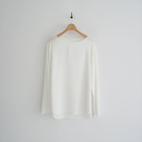 〇継続販売品 / Drawing Numbers / サテンボートブラウス / DNZ1041204A0003 / 2507-1393
