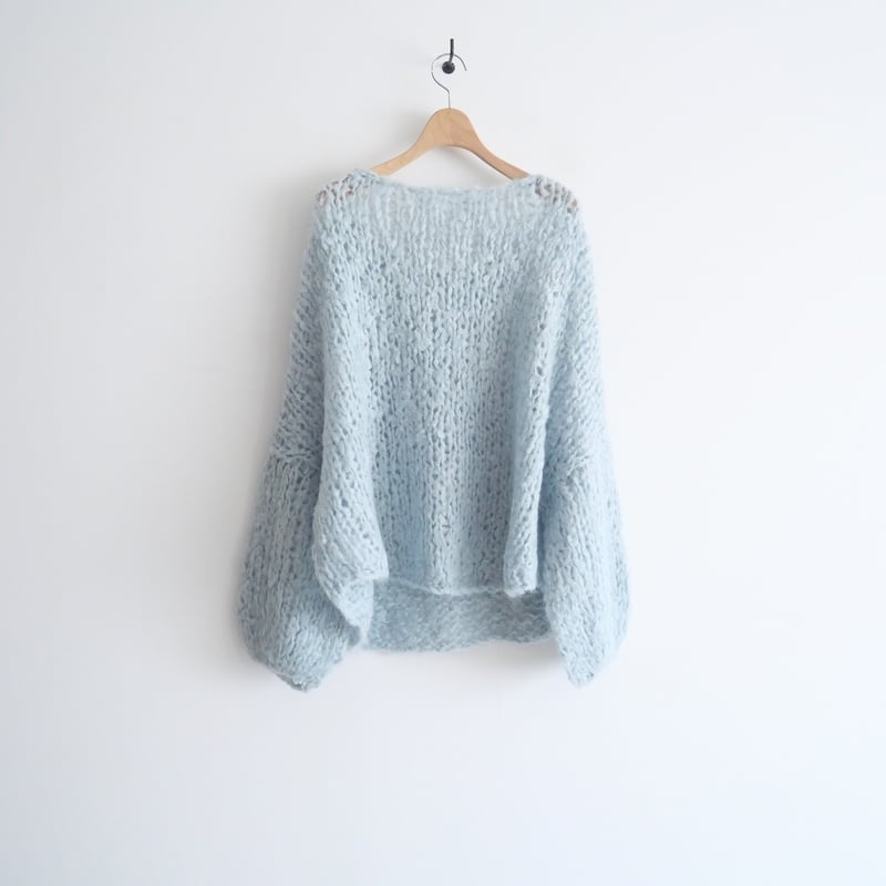 plage HAND KNIT ジャンボタム プルオーバー ホワイト Plage - Plage