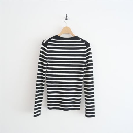 継続販売品 / MADISON BLUE / CREW NECK BORDER PO / MB234-8013 / 2410-0570