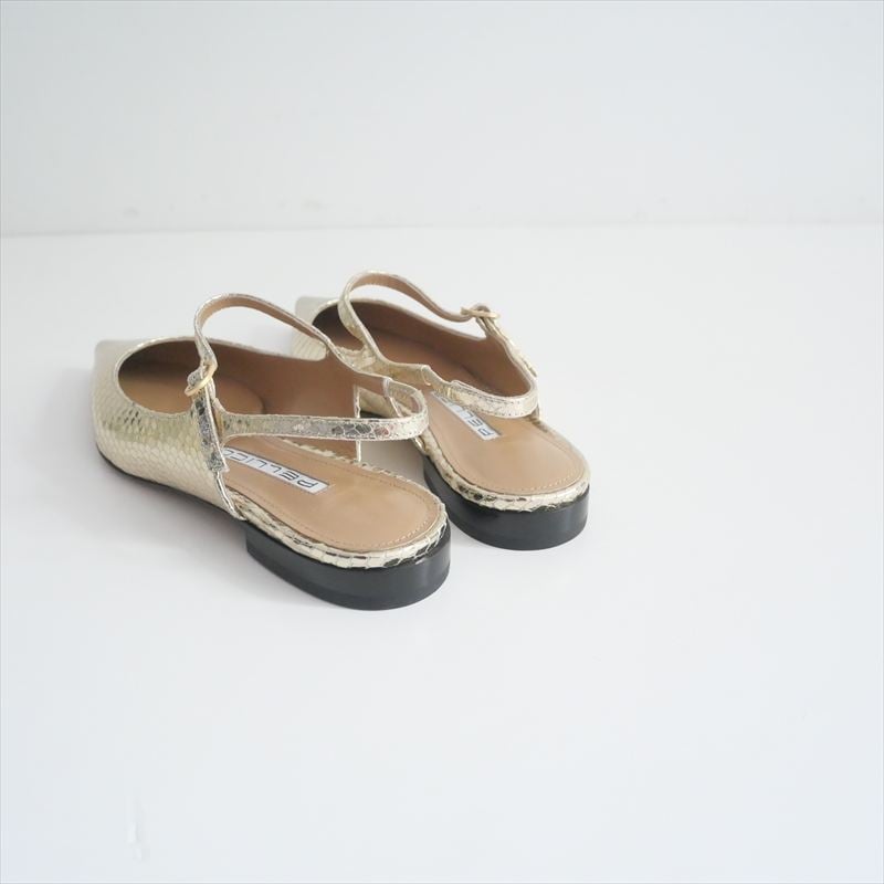 未使用。PELLICO シルバー フラットシューズ　35.5 PELLICO SILVER×WHITE COLLECTION | PELLICO｜ペリーコ