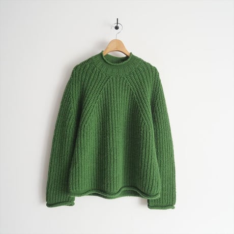 2021AW / BATONER / WALL YARN SIGNETURE MOCK NECK / BN-21FL-057 / 2406-0782